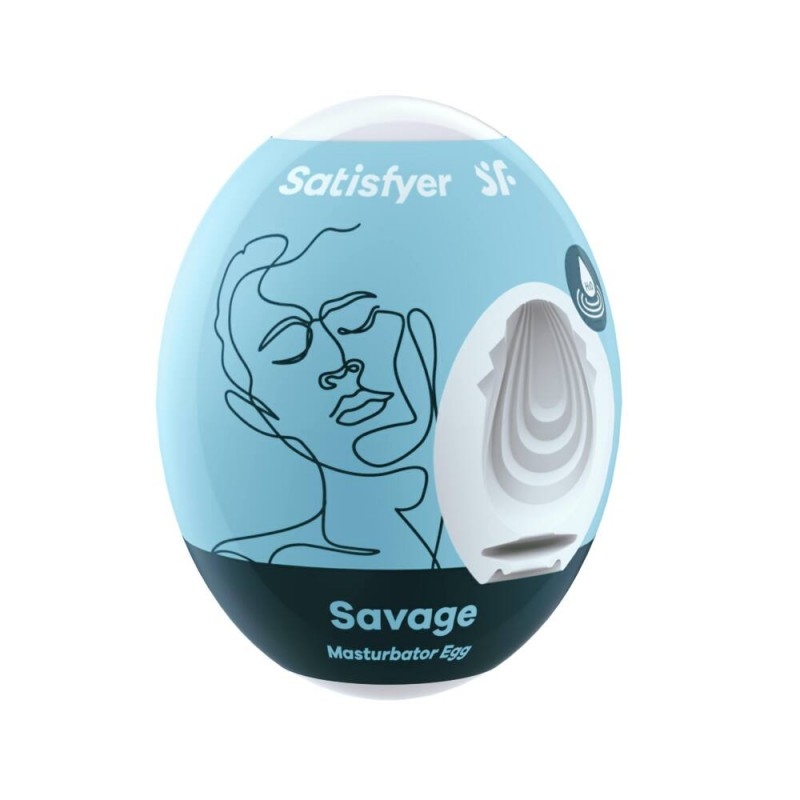 Мастурбатор с самолубрикацией "Satisfyer Savage" 